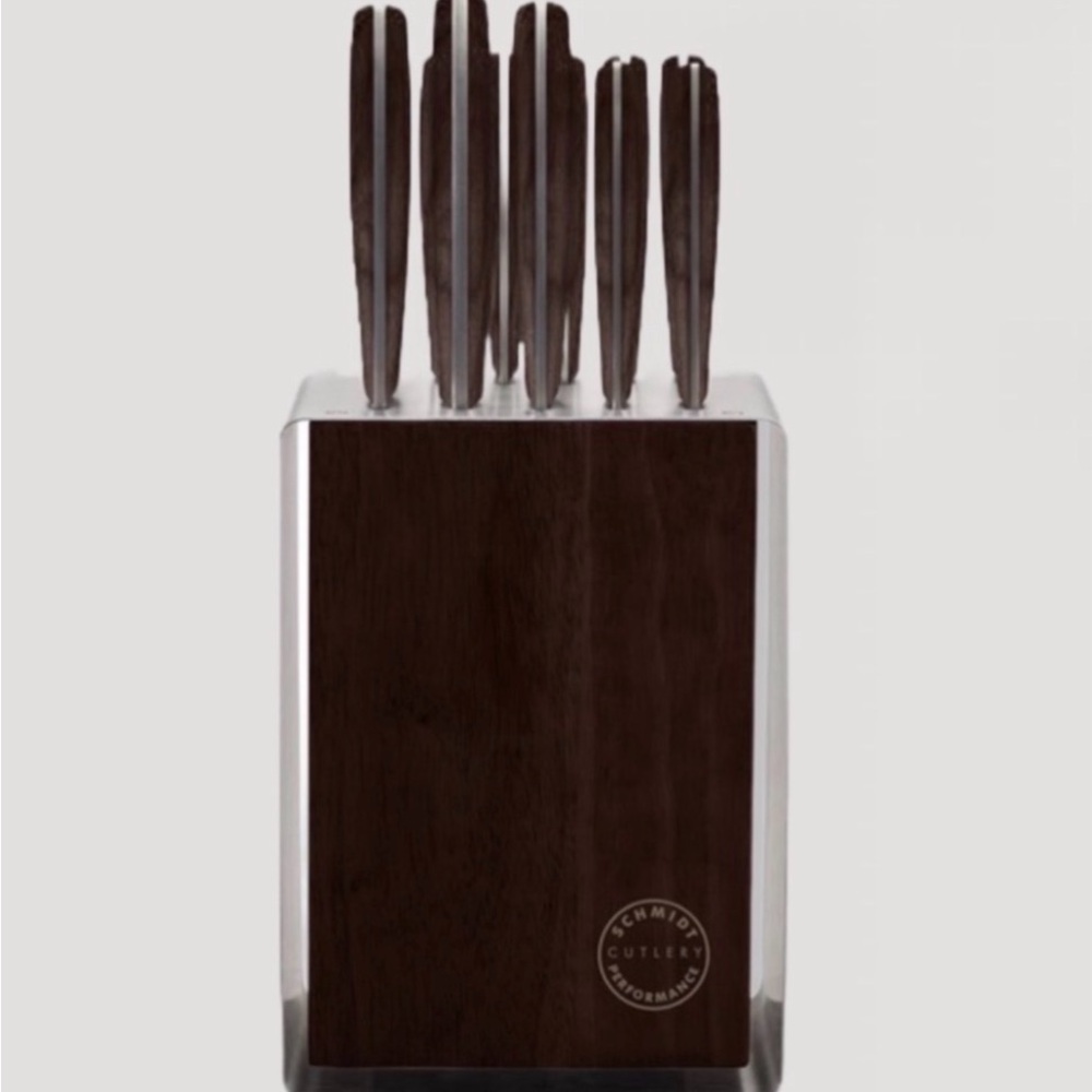 Schmidt‎ Brothers Butcher's Best Hudson Soho Block Stainless Steel 12 Knives